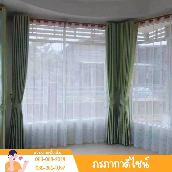 ผ้าม่านปทุมธานี - ภรภากา ดีไซน์ - รับติดตั้งผ้าม่านราคาถูก กทม.